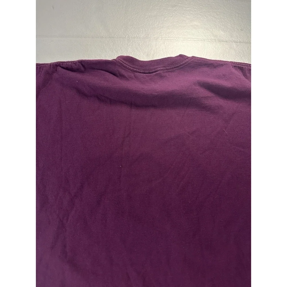 VTG Golf Crest T Shirt‎ Mens XL Purple Holoubek MMLO Embroidered Made USA  Tee